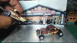 Custom Diecast 33 Ford Coupe Matchbox