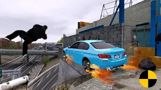 GTA 4 CRASH TESTING REAL CAR 201