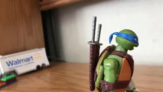 Leo vs raph TMNT (2007) stop motion