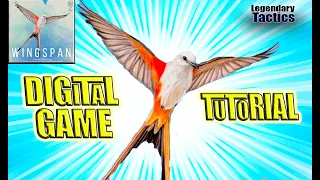 How to play Wingspan the digital game / Wingspan boardgame Tutorial / Digital App/ @Stonemaier Games