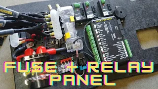 How to wire up a Relay & Fuse box (Automotive Wiring)