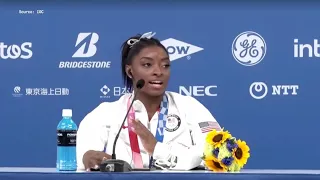 Simone Biles Says 'Put Mental Health First'