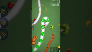 WormsZone.io | Cacing Besar Alaska | Snake.io Pro Skill Gameplay #gamers amatir #sakura #shorts