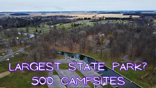 Indian Lake State Park Ohio | This area has been devastated by a tornado