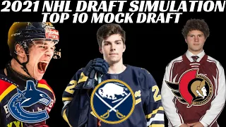 2021 NHL Draft Lottery Simulation + Mock Draft (New Draft Lottery Odds Review)