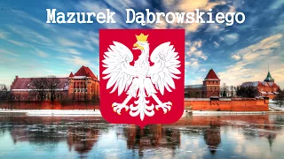 The National anthem of The Republic of Poland "Mazurek Dąbrowskiego" (HD version)