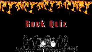 Guess The Rock Song! Ultimate Rock Music Quiz 2018 (25 songs)