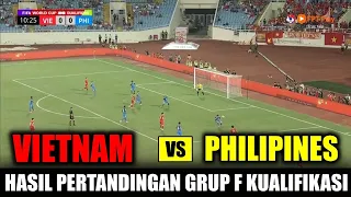 Indonesia Lolos Round 3? Inilah Hasil Pertandingan Vietnam vs Filipina Kualifikasi Piala Dunia 2026