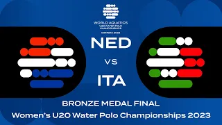 Bronze Medal Match NED vs ITA | World Aquatics Women’s U20 Water Polo Championships 2023