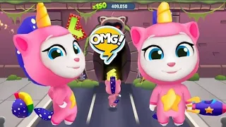 Unicorn Angela Loves Football: A NEW WORLD CUP UPDATE! Talking Tom Gold Run Game