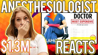 Anesthesiologist REACTS to $1.3M Salary - Exposing the TRUTH!