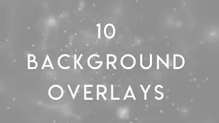 10 unpopular background overlays