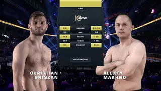 Кристиан Бринзан vs. Алексей Махно | Christian Brinzan vs. Alexey Efremov | ACA 176