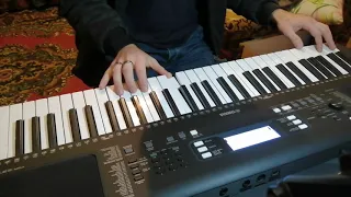 Чорнобривці насіяла мати на YAMAHA