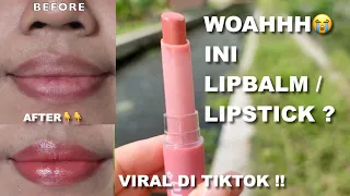 LIPBALM RASA LIPSTICK ? KYRA BALM STAIN REVIEW + TEST KETAHANAN | TAHAN LAMA😊 | Maria Soelisty