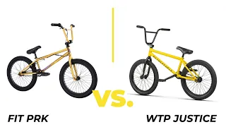 FIT PRK VS. WETHEPEOPLE JUSTICE (BMX Bike Comparision)