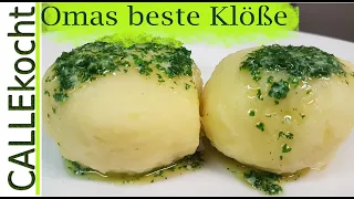 Make grandma’s potato dumplings yourself - the recipe - delicious and easy