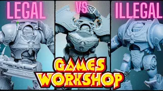 Illegal Warhammer vs Legal Warhammer