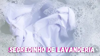 Como desencardir e branquear Roupas Brancas na máquina de lavar