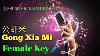 公虾米~Gong Xia Mi 🎼🎵 karaoke (female )🎵🎼🎧