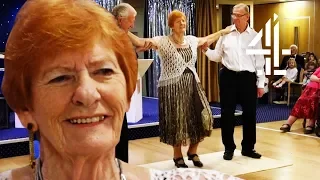 81-Year-Old Former Dancer Overcomes Fears And Dances Again! | Old People's Home for 4 Year Olds