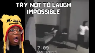 Try Not To Laugh Challenge | Impossibly Hard  God Level | The KingMan Show | AyChristene Reacts