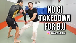 Blend Judo/Wrestling and BJJ To Hit This Takedown