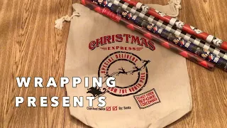 No talking ASMR Wrapping Presents / Gifts 2020. Paper crinkles. Taping.