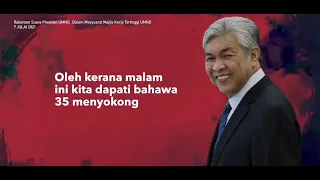 GEMPAR : Audio Zahid dalam mesyuarat UMNO malam tadi (7/7/2021) parlimen UMNO