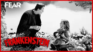 Frankenstein's Monster Meets Maria | Frankenstein (1931)