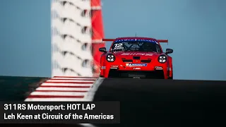 HOT LAP: Onboard with Leh Keen at COTA | 311RS Motorsport Porsche 992 GT3 Cup Team