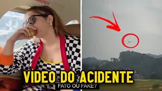 Vídeo Real da Queda do Avião de Marília Mendonça | Vídeo do Acidente é Falso ou Real?