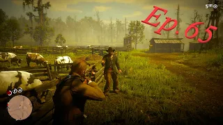 Lets Play Read Dead Redemption 2 Ep.65 "Crazy Ranchers Meet Crazy Cowboy"