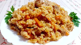 🍅Дуже Смачний, Розсипчатий Плов з М'ясом.🍚Закарпатський Діалект.🍅