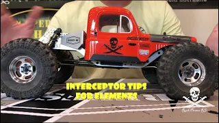 ROCK PIRATES RC INTERCEPTOR CHASSIS ELEMENT QUICK TIPS