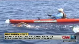 Diana Nyad abandons swim