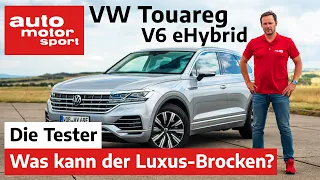 VW Touareg V6 eHybrid: Was kann der Power-Luxus-Brocken? - Test/Review | auto motor und sport