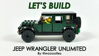 Let's Build! LEGO Jeep Wrangler Unlimited