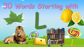 30 Words Starting with Letter L ||  Letter L words || Words that starts with L