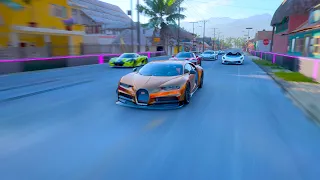2018 Bugatti Chiron (1500HP) Vs Goliath | Forza Horizon 5 Amazing Gameplay #gaming #forzahorizon5