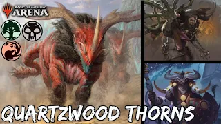 Quartzwood Thorns - Jund Trample in MTG Arena Standard BO3