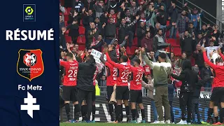 STADE RENNAIS FC - FC METZ (6 - 1) - Résumé - (SRFC - FCM) / 2021-2022