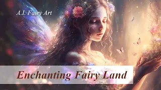 Enchanting Fairy Land. Midjourney artworks compilation