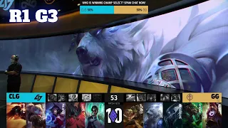 CLG vs GG - Game 3 | Round 1 Playoffs S12 LCS Summer 2022 | CLG vs Golden Guardians G3