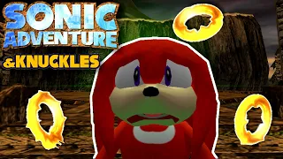 Sonic Adventure Except Knuckles Has A Ring Allergy| Sonic Adventure No Rings Challenge PT 3!