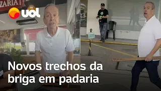 Vídeo mostra novos trechos da briga de dono de padaria em Barueri com cliente: ‘Eu vou matar vocês’