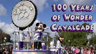 Disneyland Character Cavalcade | Disney 100 Years of Wonder | Special Parade with Mickey and Friends