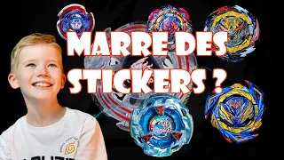 BEYBLADE : COMMENT ON MET LES STICKERS ? Pour BEYBLADE BURST, BEYBLADE X, BEYBLADE METAL FIGHT etc.