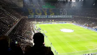 Inter - Barcelona - 10.12.2019 - San Siro - Inter anthem + players entering the pitch