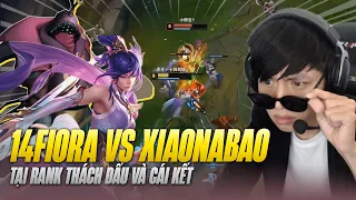 14FIORA CẦM TƯỚNG TỦ VÔ TÌNH ĐỤNG ĐỘ JAX CỦA XIAONABAO TẠI RANK THÁCH ĐẤU VÀ CÁI KẾT